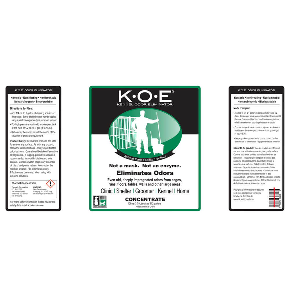 K.O.E Kennel Odor Eliminator Concentrate 005THL-KOE-P - Picture 6 of 8