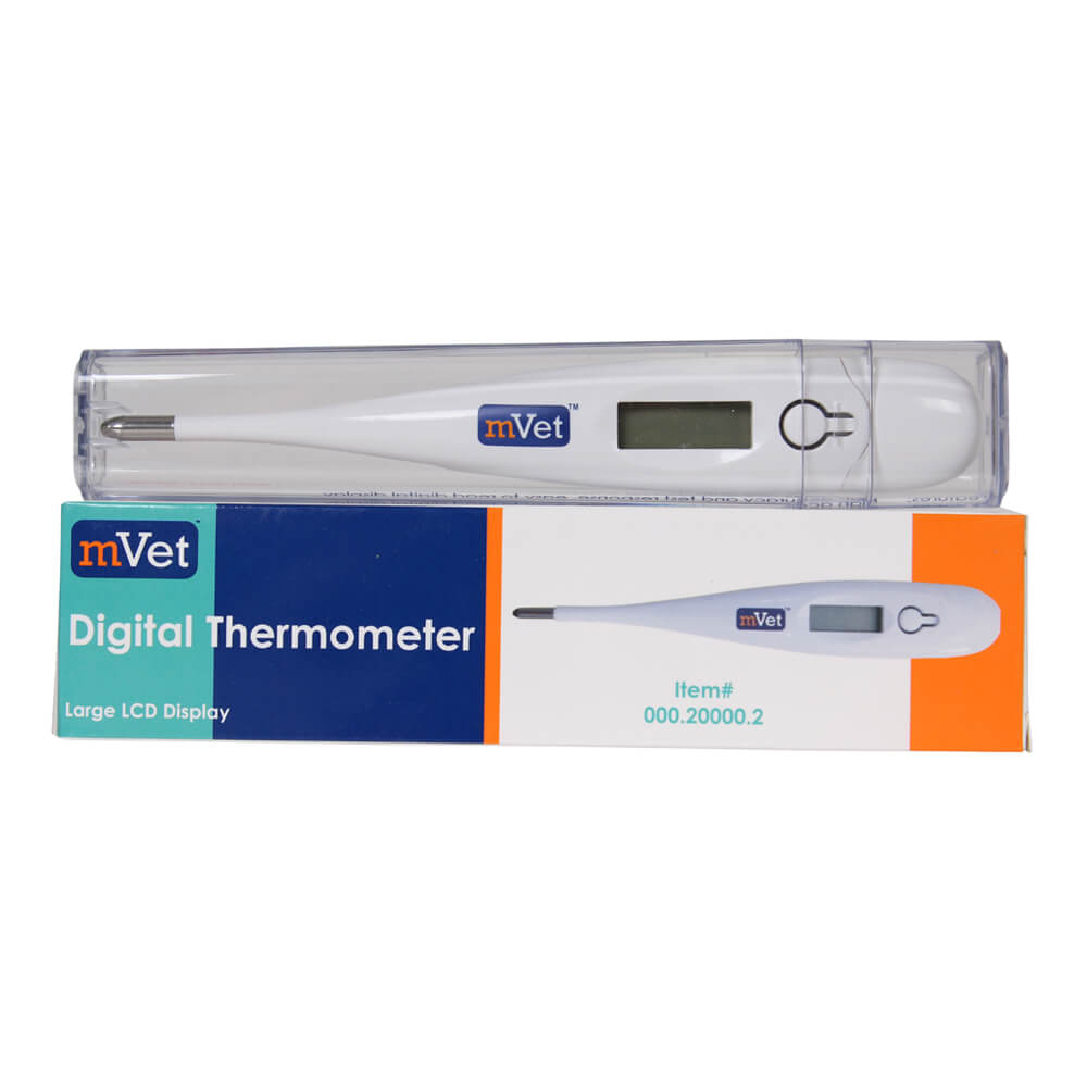 mVet Large LCD Digital Thermometer