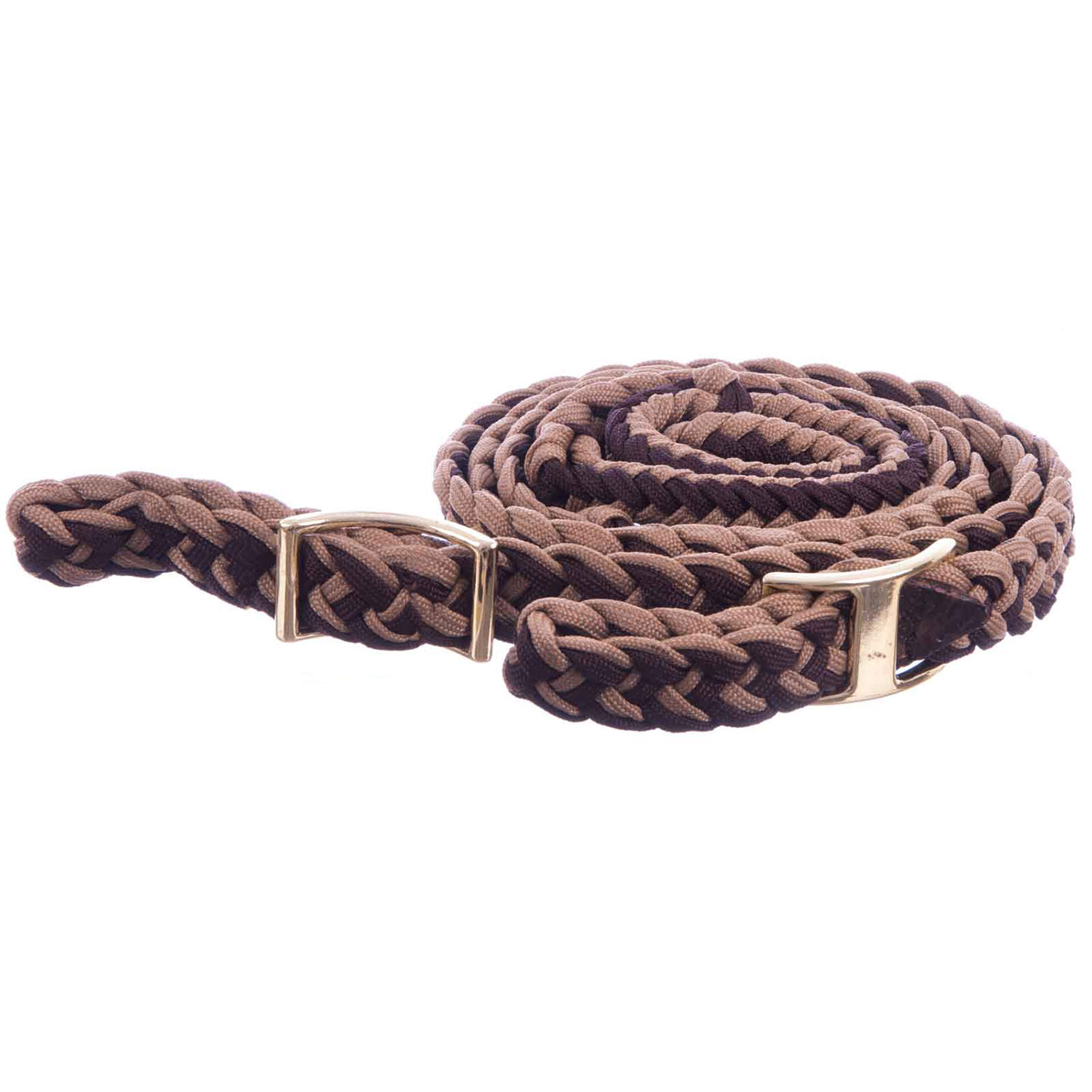 Knotted Braided Barrel Rein, 8 ft